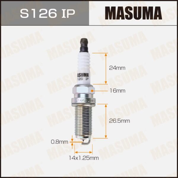 Iridium Platinum Spark Plugs (SILFR6A) - Image 2