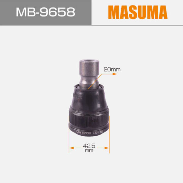 Masuma Ball Joints  Ball Joint, MB-9658 - Image 2