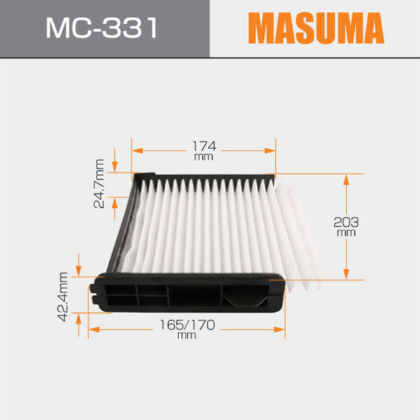 Masuma oil filters, MC-331 - Image 2