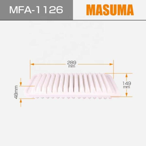 Masuma Air Filter, MFA-1126 - Image 3