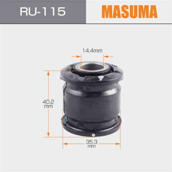 Masuma silent block bushing Subaru, RU-115 - Image 2