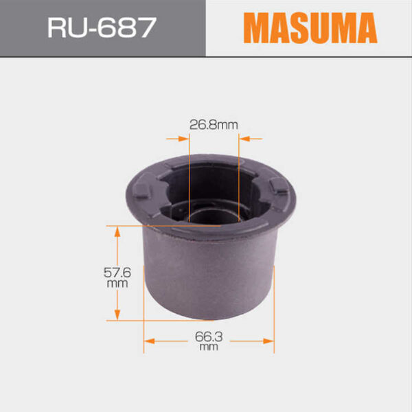 Masuma silent block bushing, RU-687 - Image 2