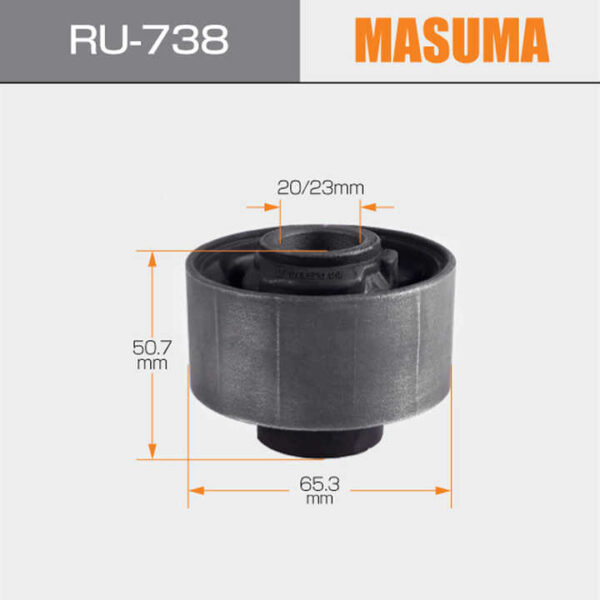Masuma silent block bushing, RU-738 - Image 2