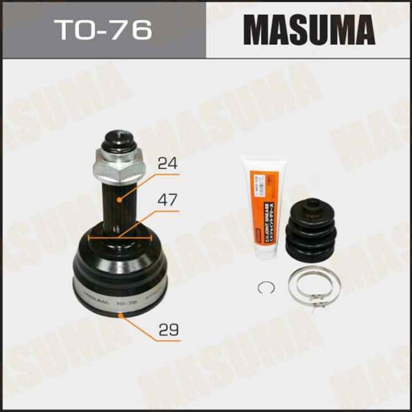 Masuma CV Joints, TO-76 - Image 2
