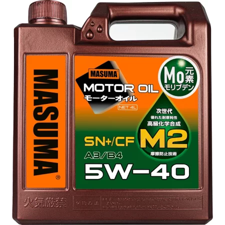 Fully Synthetic Engine oil 5W40 M2 SN+/CF,ACEA: A3/B4 4L